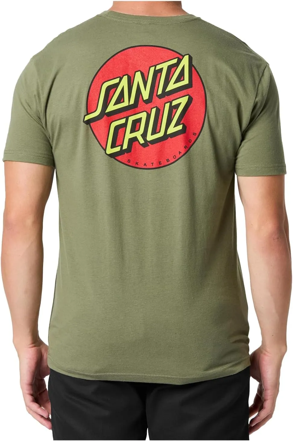 SANTA CRUZ S/S T-Shirt Chest Dot Skate T-Shirt