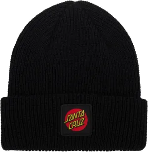 SANTA CRUZ Unisex Long Shoreman Cruz Label Beanie Skate Hat