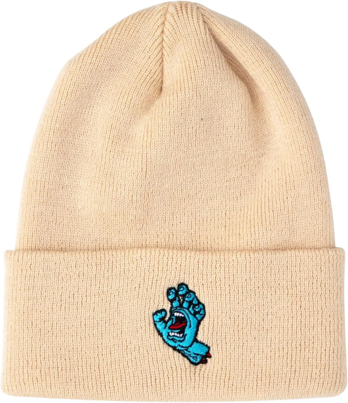 SANTA CRUZ Unisex Long Shoreman Screaming Hand Beanie Skate Hat