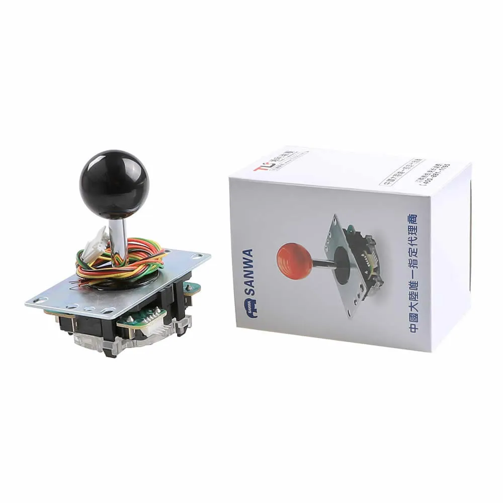 Sanwa DIY Arcade Kit JLF-TP-8YT Joystick OBSF-30 Push Buttons