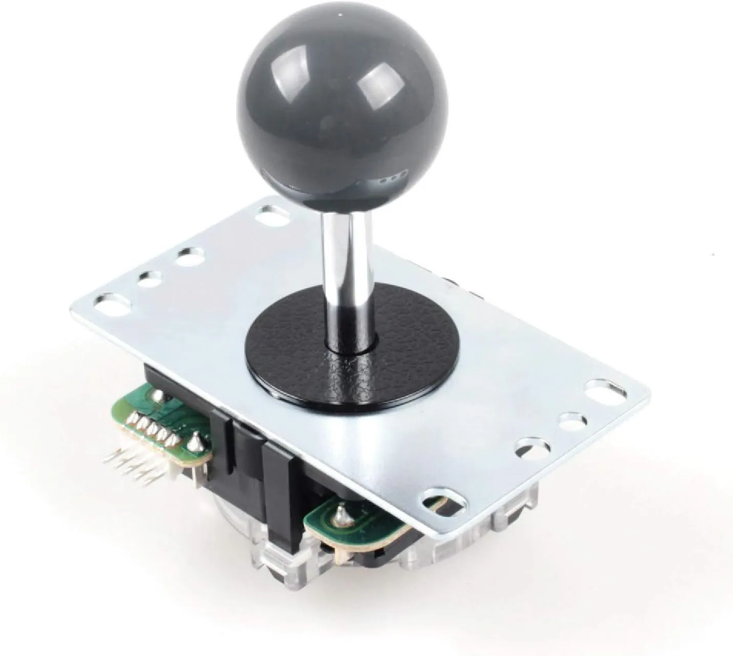 SANWA JLF-TP-8YT Arcade Joystick (Gray Ball Top) - Premium, High Precision, Responsive Controls, Multi-Platform Compatible - Ideal for Gaming Enthusiasts, for Arcade Jamma Game 4 & 8 Way Adjustable