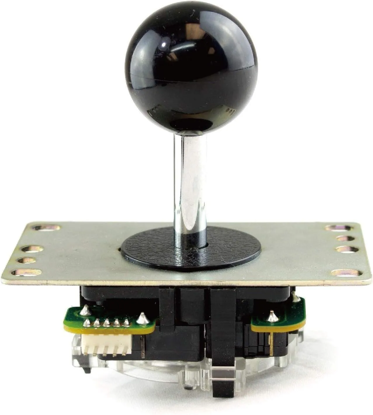 SANWA JLF-TP-8YT Joystick Black Original - for Arcade Jamma Game 4 & 8 Way Adjustable, Compatible with Catz Mad SF4 Tournament Joystick (Black Ball Top), Use for Arcade Game Machine Cabinet S@NWA
