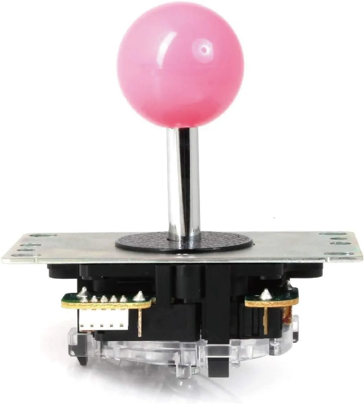 SANWA JLF-TP-8YT Joystick Pink Original - for Arcade Jamma Game 4 & 8 Way Adjustable, Compatible with Catz Mad SF4 Tournament Joystick (Pink Ball Top), Use for Arcade Game Machine Cabinet S@NWA