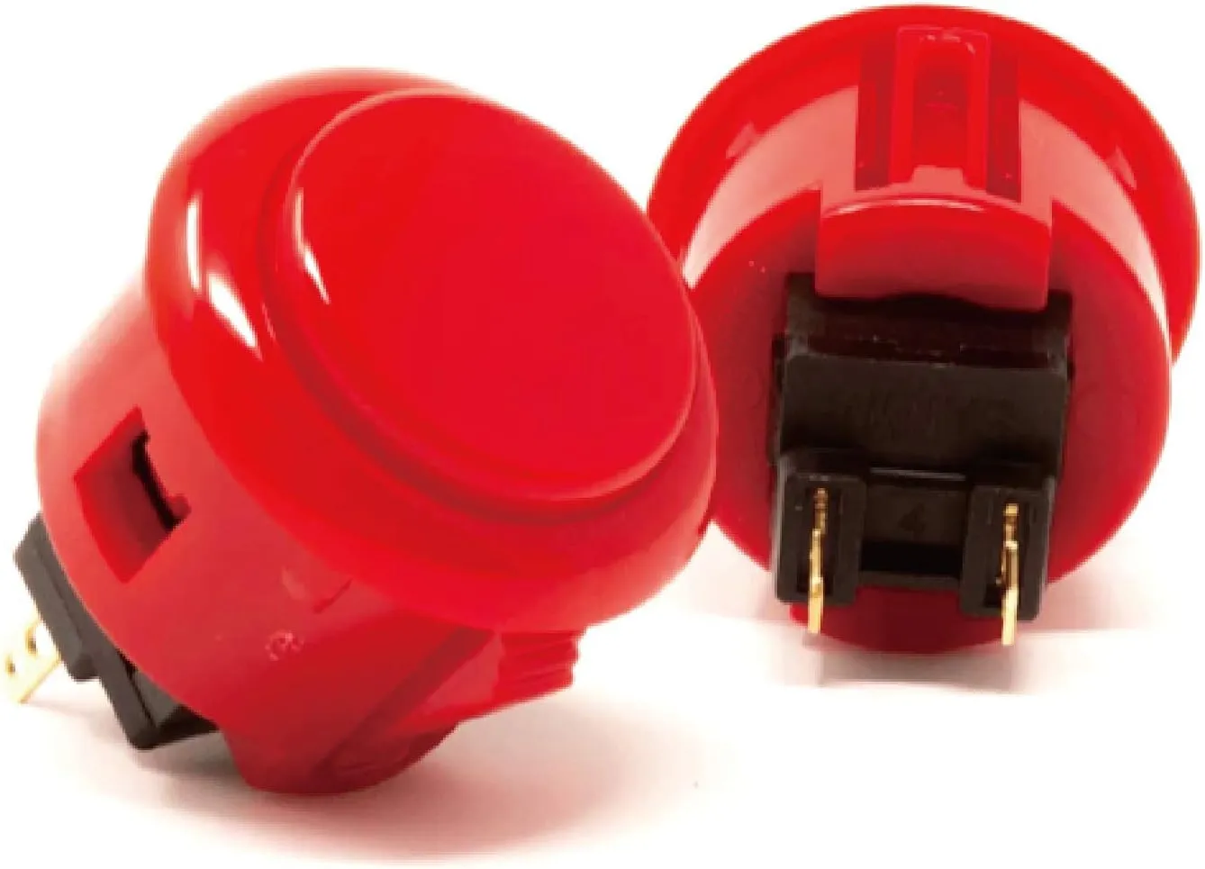 Sanwa JLF-TP-8YT Joystick   Sanwa 8 pcs OBSF-30 Push Button Bundle Kit Color : Red - for Arcade Game 4 & 8 Way Adjustable, Compatible with Catz Mad SF4 Tournament Joystick S@NWA