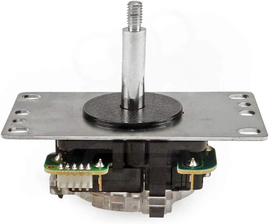 SANWA JLF-TP-8YT Original Joystick Orange - for Arcade Jamma Game 4 & 8 Way Adjustable, Compatible with Catz Mad SF4 Tournament Joystick (Orange Ball Top) S@NWA