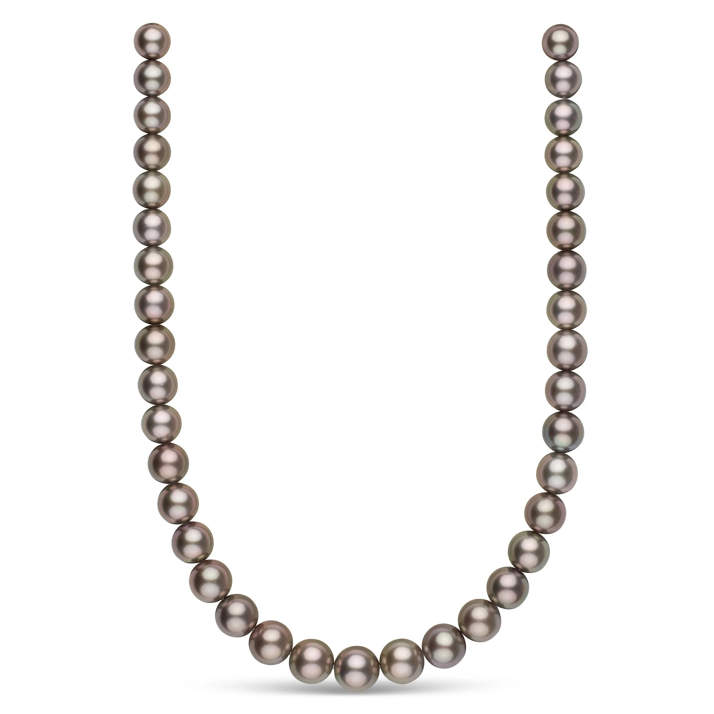Satin Ballet Slippers Tahitian Pearl Necklace