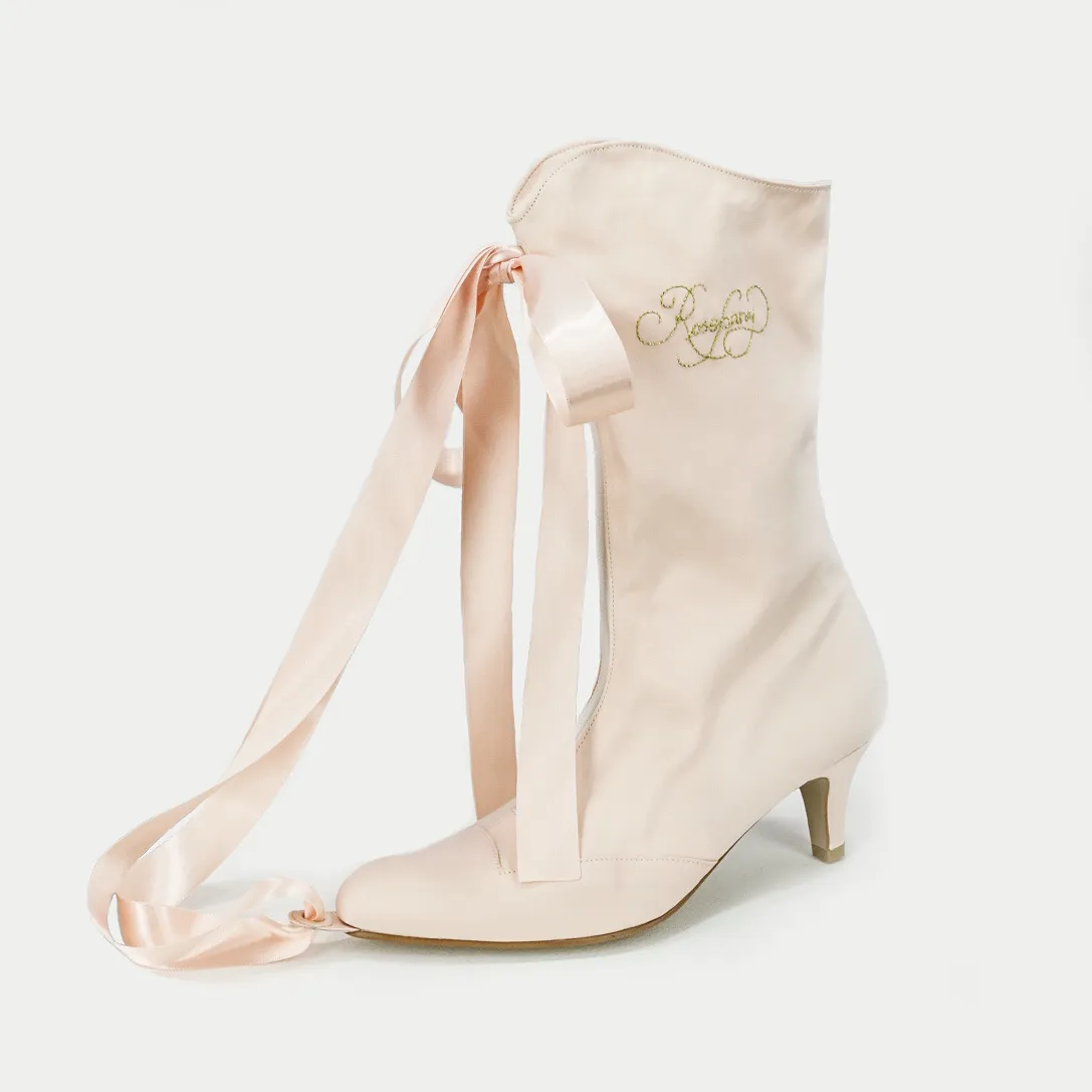Satin Boots Bag