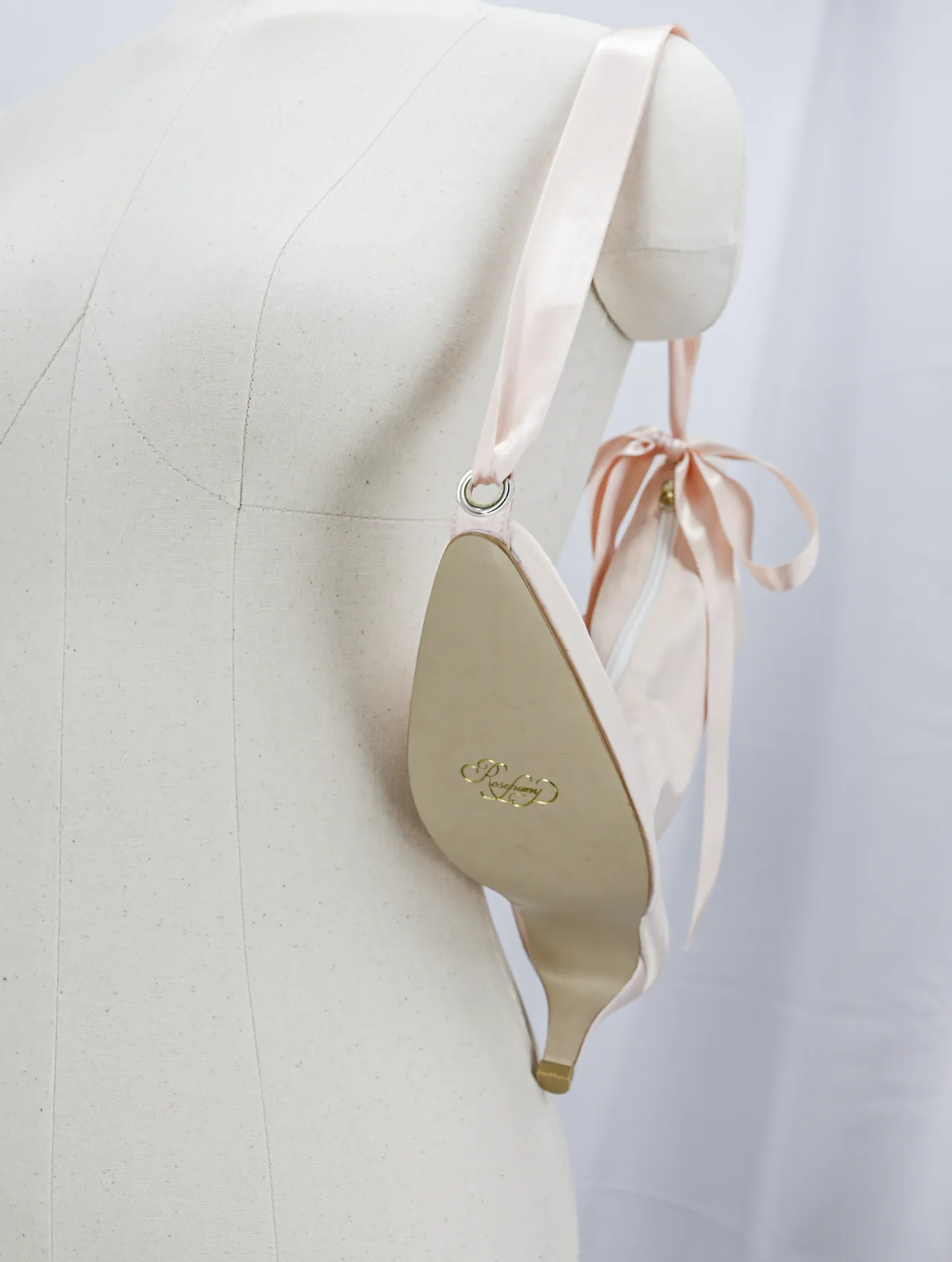 Satin Boots Bag