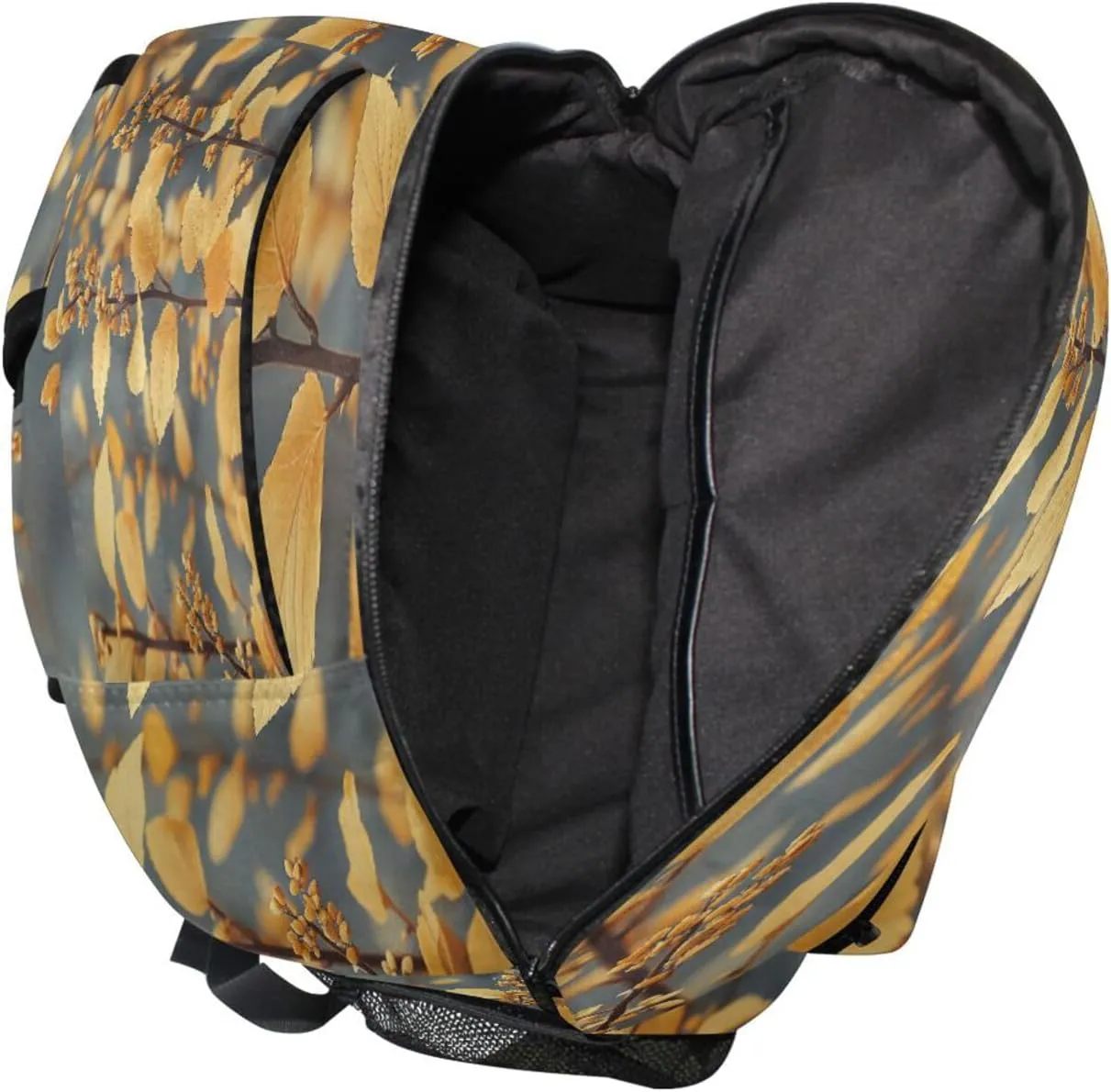 School Backpack for Men Women Fashion Outdoor Backpack with Chest Strap for Travel Trip Marjoram Dark Academia Style