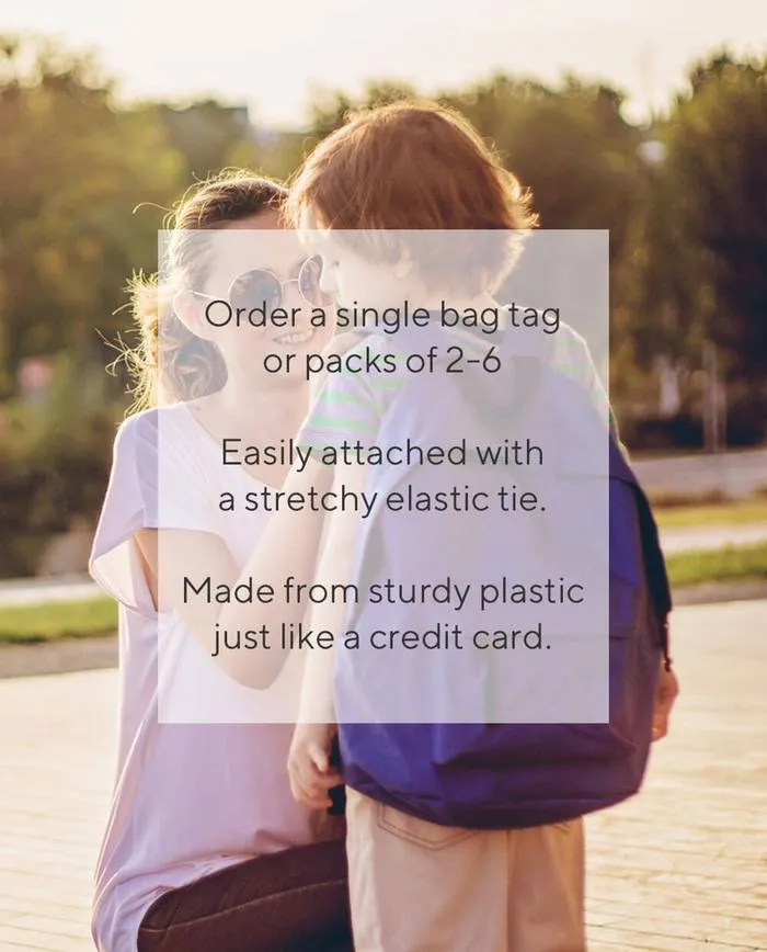 School Bag Tags