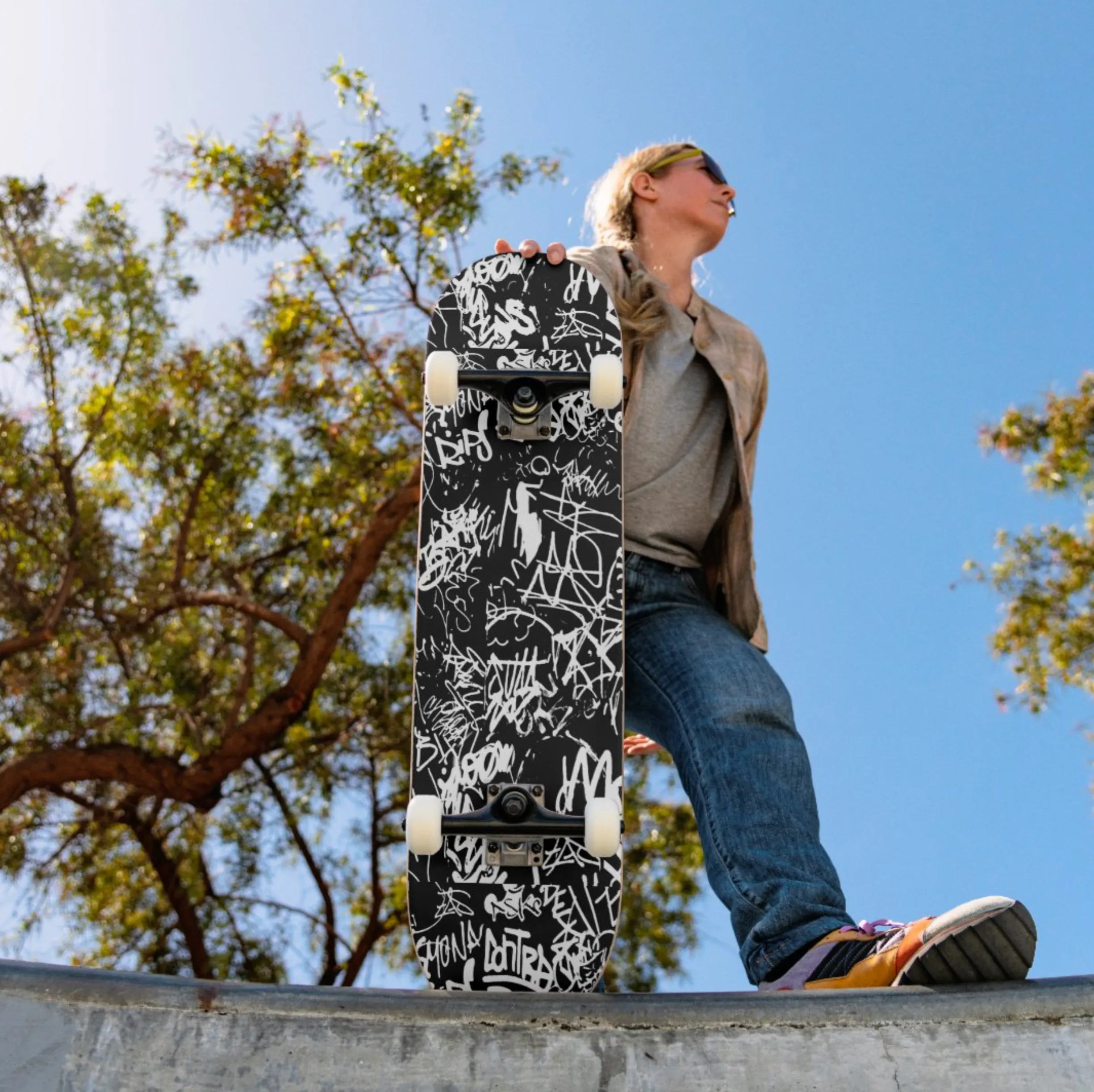 Scribble StreetArt Skateboard