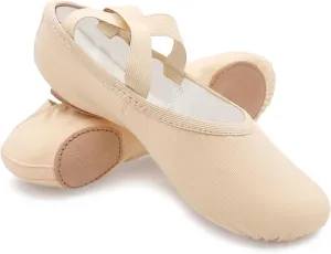 SD16 Bliss, Stretch Canvas Split Sole Ballet Shoes for Adults, Women (Light Pink, US Footwear Size System, Adult, Women, Numeric, Medium, 6)