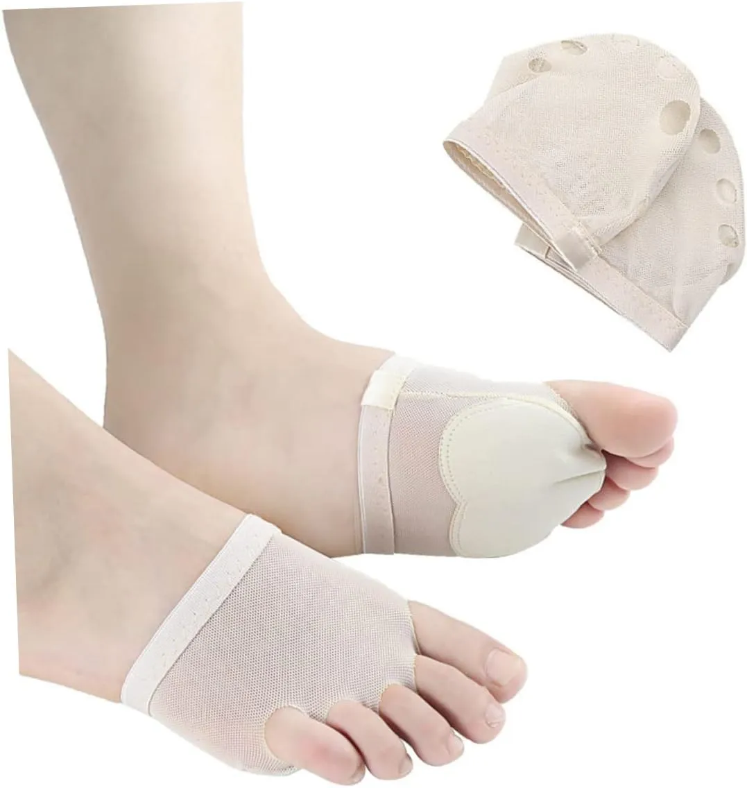 Set Belly Ballet Gymnastics Shoes Set Half Palm Foot for Dance Practice S Comfortable Sole Breathable Design for Ballet Yoga and Pilates