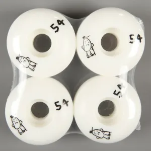 Shop Brand 54mm 99d Wheels (White)