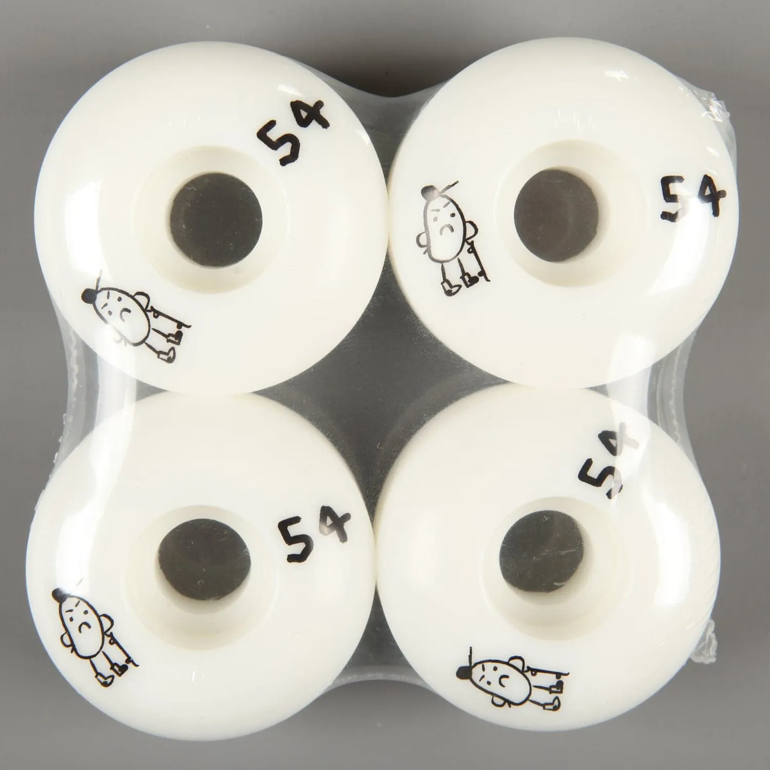 Shop Brand 54mm 99d Wheels (White)