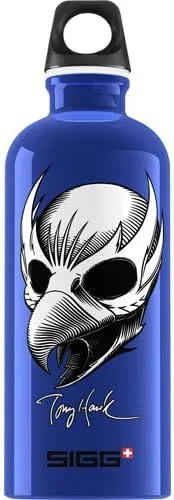 Sigg Water Bottle - Tony Hawk Birdman Blue - .6 Liters Home Kitchen Furniture Decor