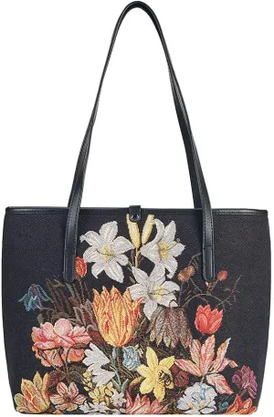 Signare Tapestry Shoulder Bag Tote Bag for Women with Travel or Work Tote Bags for Women