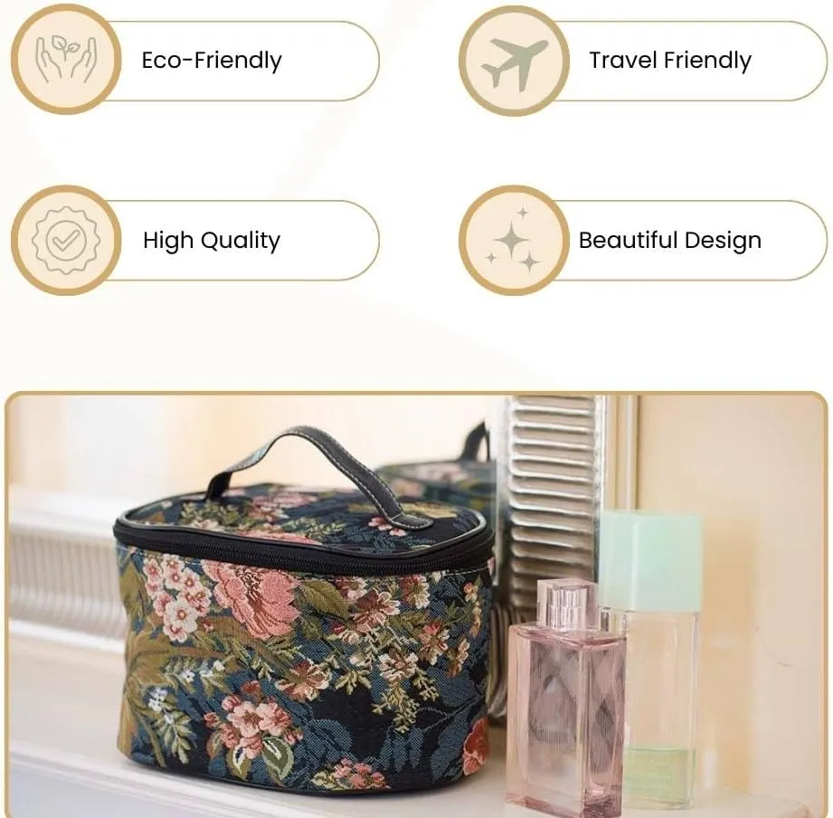 Signare Womens Vanity Bag/Toiletry Case/Make-Up Case, Available in 14 Designs