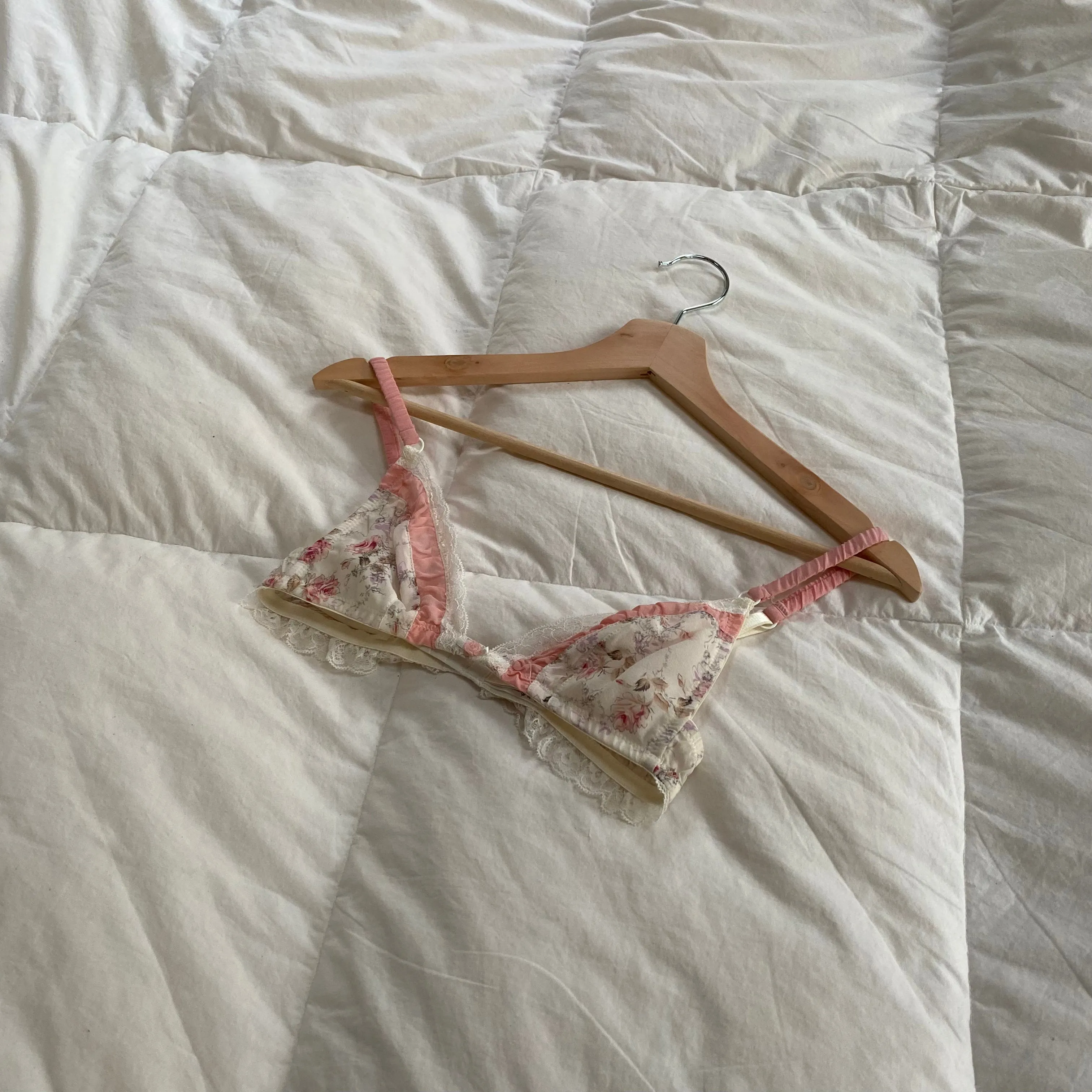 Silk Ballet Slipper Pink Bra
