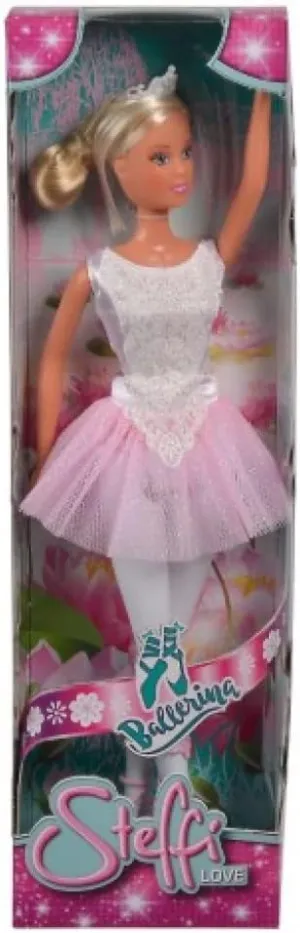 Simba Steffi Ballerina Doll, 11-inch Height, Multicolor, for Girls, Birthday Gift, Collection