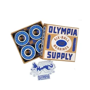 Skateboard Bearings Silver Grade Six Ball
