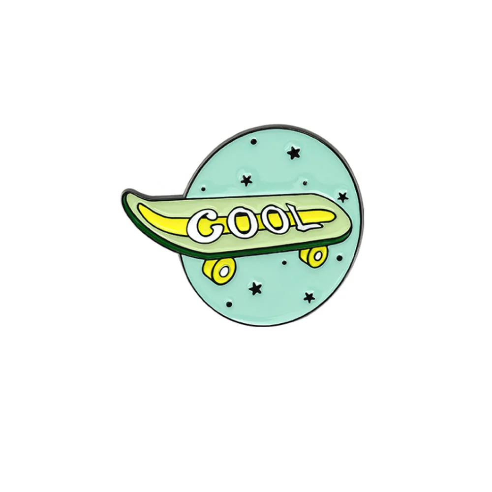 Skateboard Enamel Pins 滑板徽章 / 別針 / 胸針