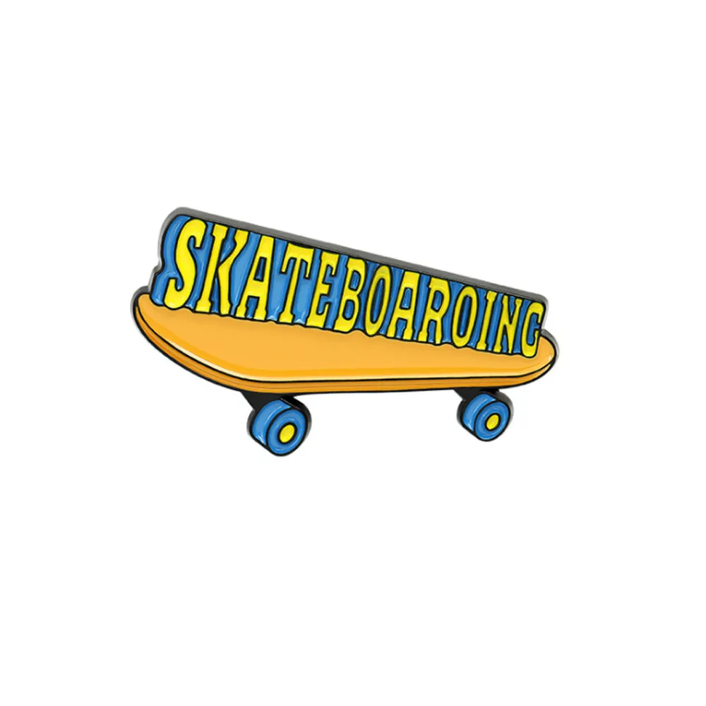 Skateboard Enamel Pins 滑板徽章 / 別針 / 胸針
