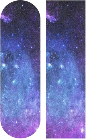 Skateboard Grip Tape Longboards Griptape Universe Galaxy Nebula Space Sandpaper for Rollerboard