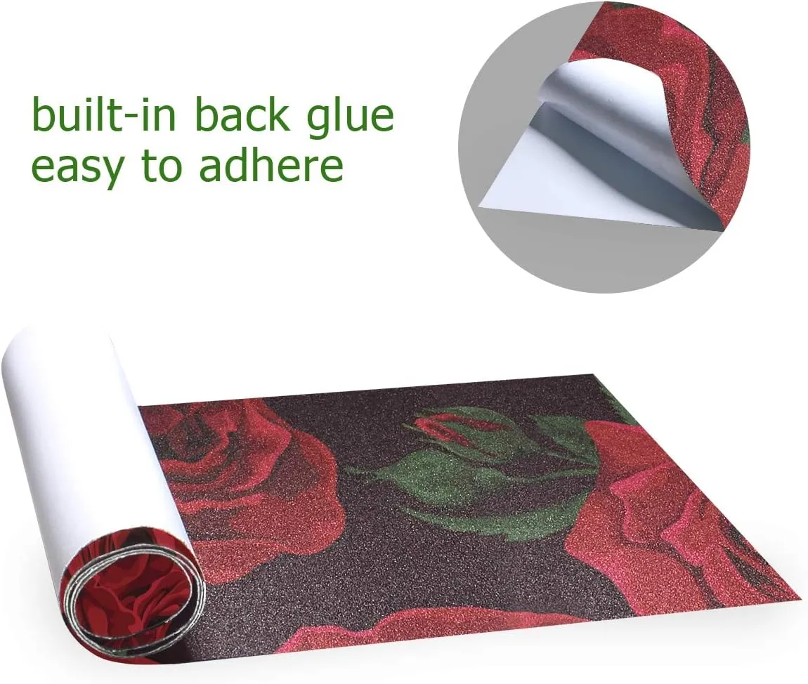 Skateboard Grip Tape Pirate Flag Longboards Griptape Sandpaper for Rollerboard