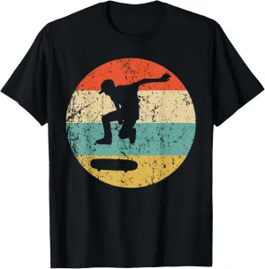 Skateboarding Vintage Retro Skateboarder T-Shirt