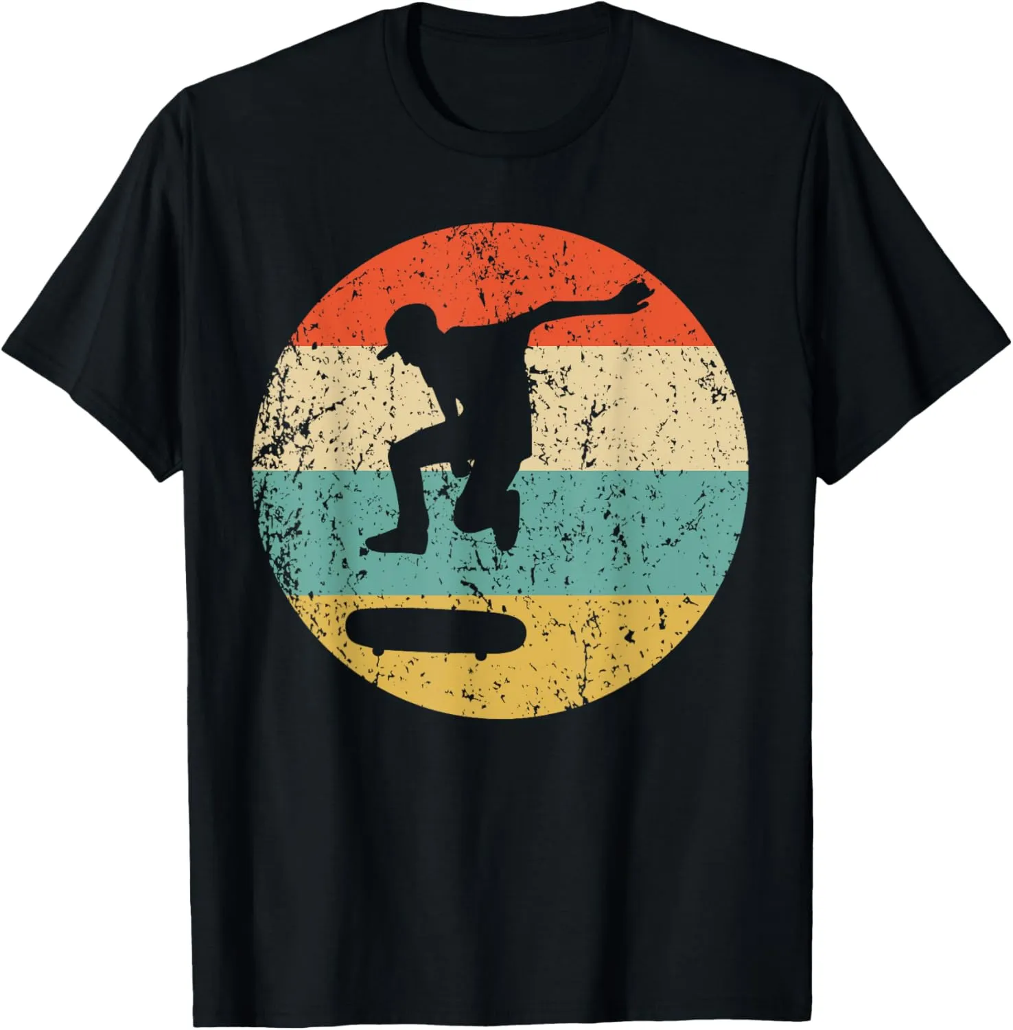 Skateboarding Vintage Retro Skateboarder T-Shirt