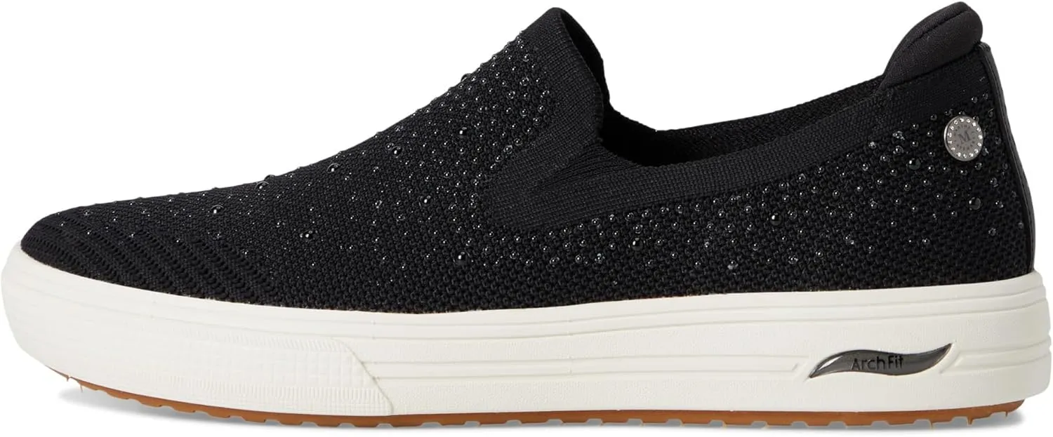 Skechers Women's Martha Stewart:Arch Fit Arcade-Glitz Gal Sneaker