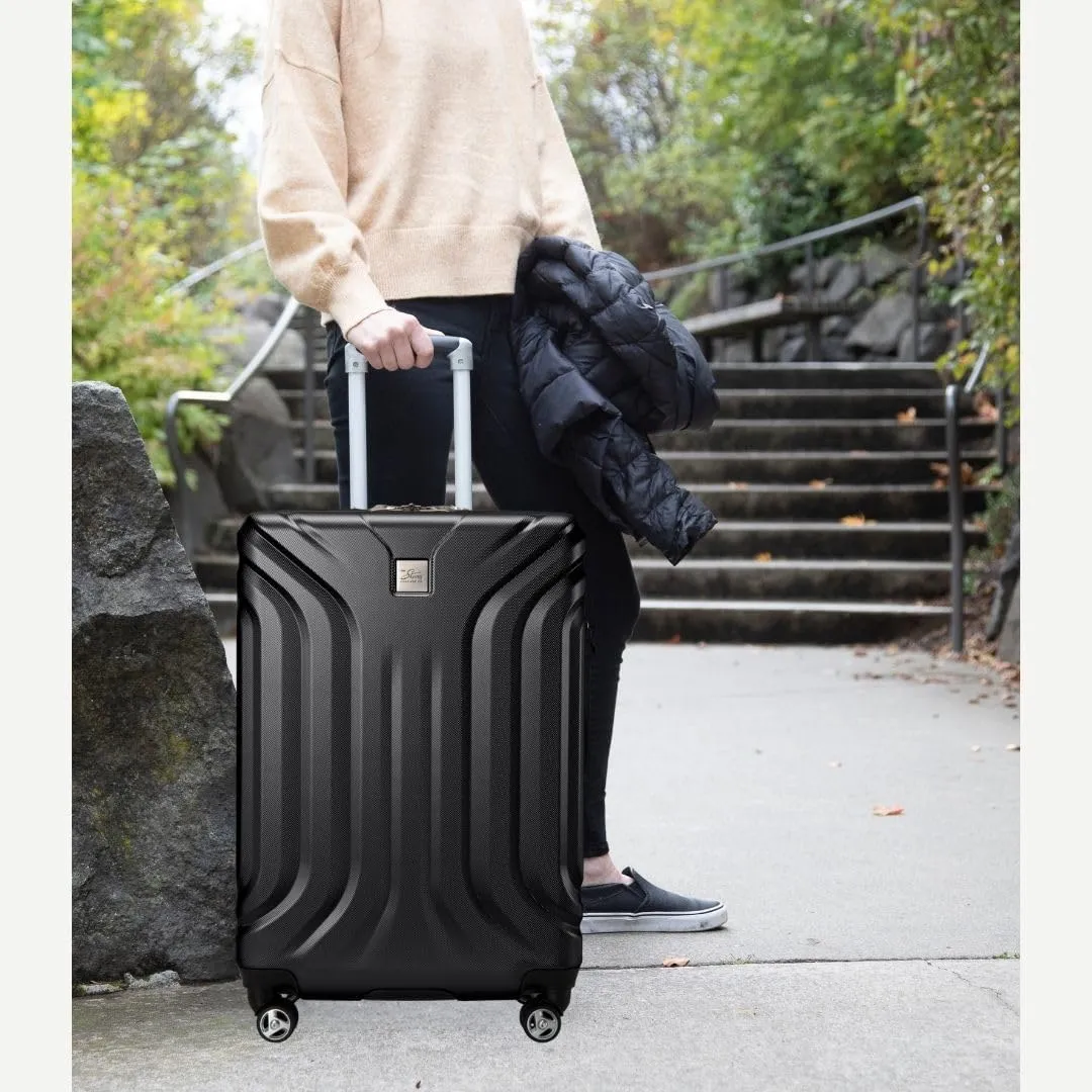 Skyway Nimbus 4.0 Expandable, Durable Hardside, 4 Wheel Spinner, Lightweight Suitcase, Unisex, Stylish