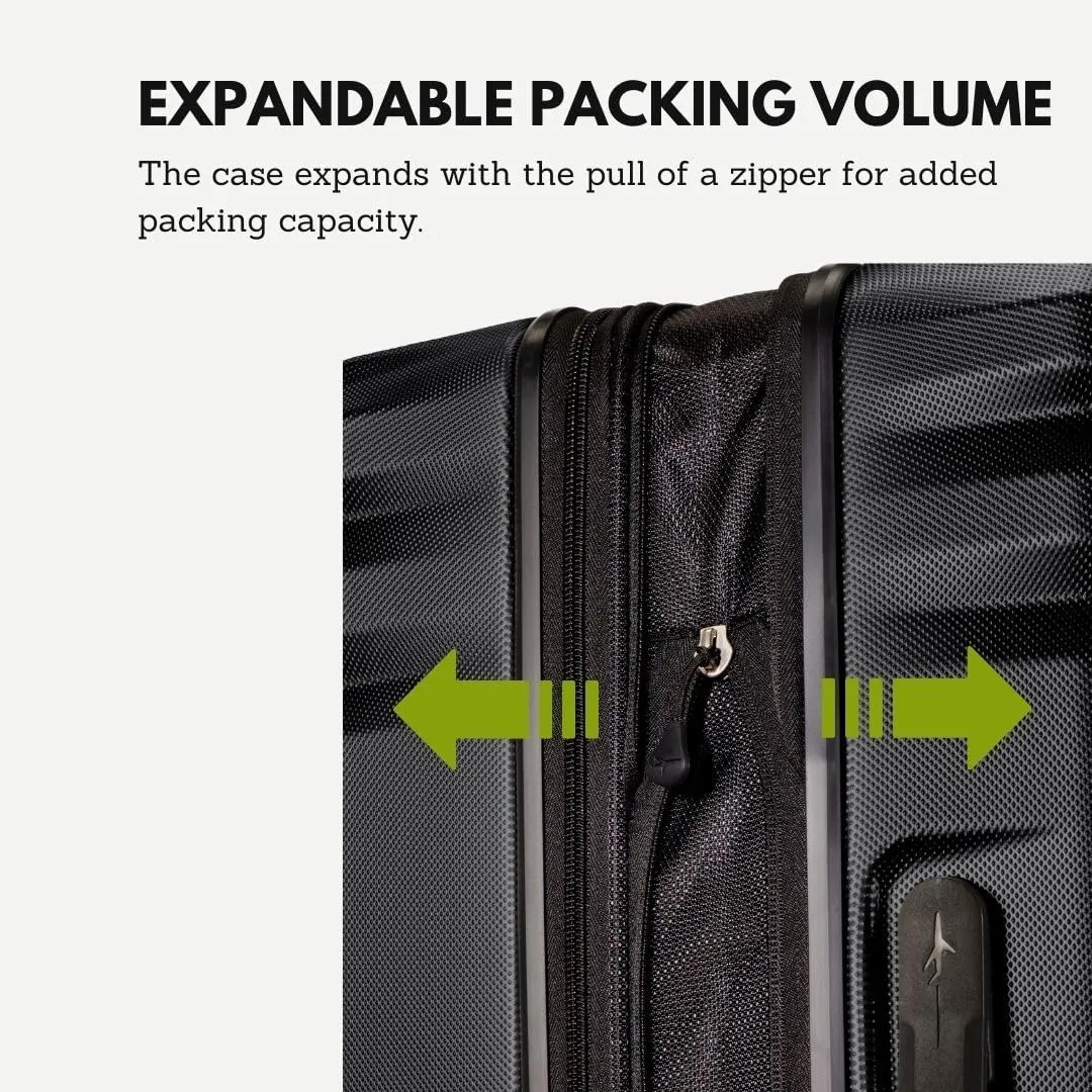 Skyway Nimbus 4.0 Expandable, Durable Hardside, 4 Wheel Spinner, Lightweight Suitcase, Unisex, Stylish