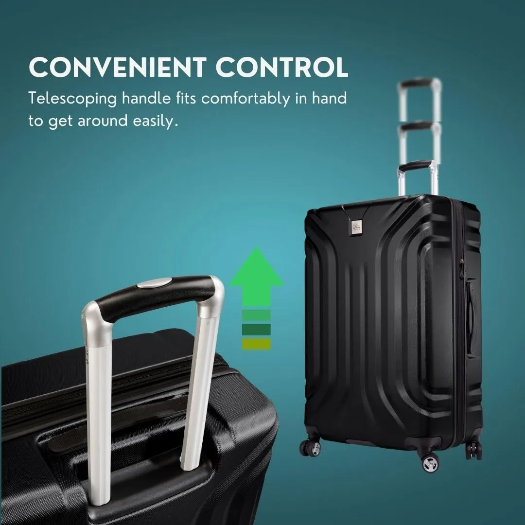 Skyway Nimbus 4.0 Expandable, Durable Hardside, 4 Wheel Spinner, Lightweight Suitcase, Unisex, Stylish