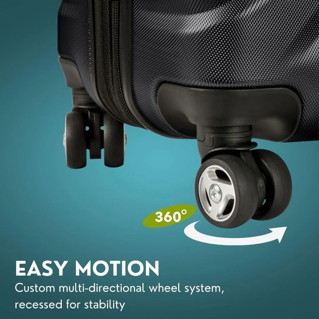 Skyway Nimbus 4.0 Expandable, Durable Hardside, 4 Wheel Spinner, Lightweight Suitcase, Unisex, Stylish