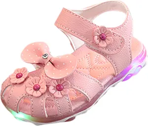 Slip on Shoes Toddler Girl Sandals Princess Shoes Dancing Shoes Shoes Crystal Bowknot Toddler Moccasins Girls