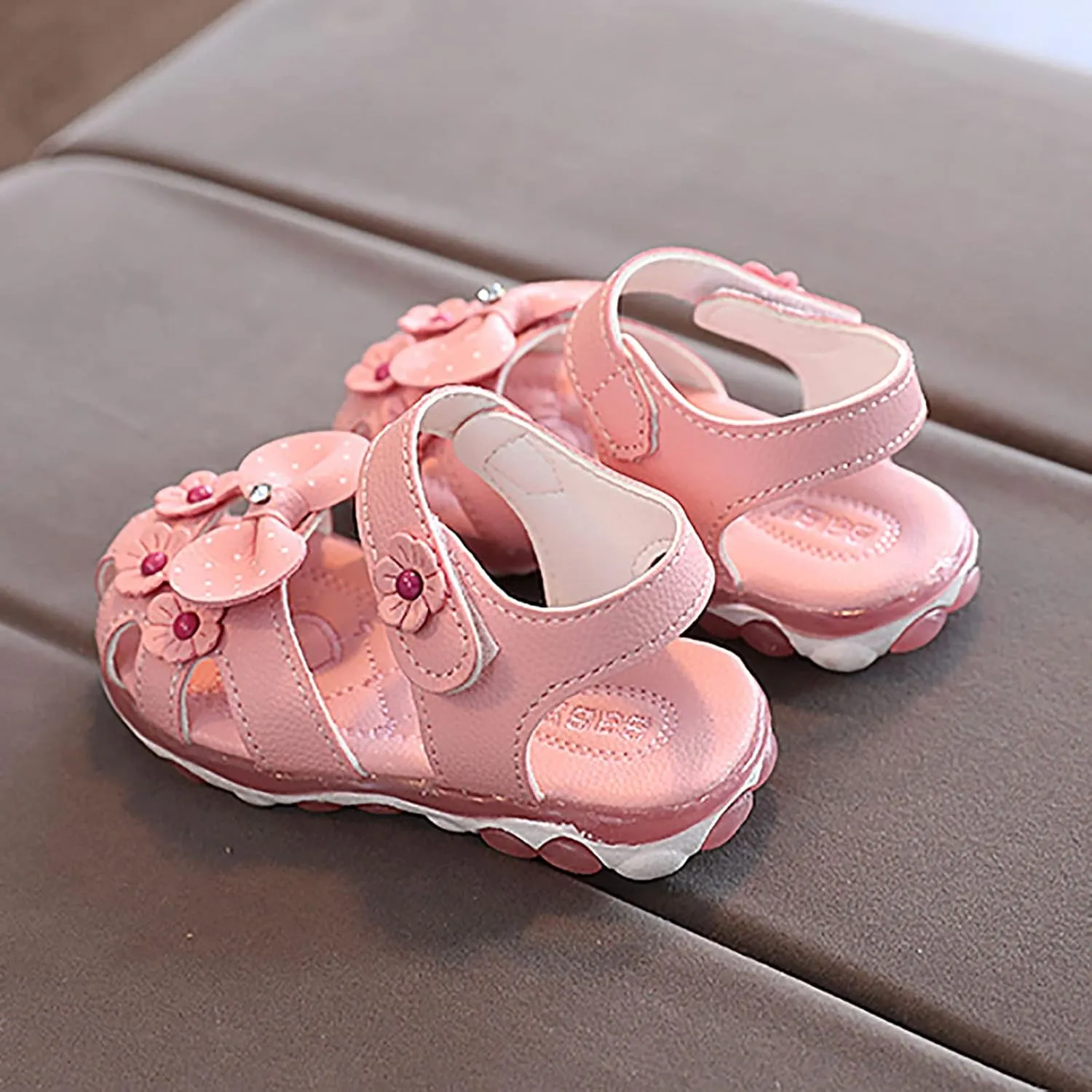 Slip on Shoes Toddler Girl Sandals Princess Shoes Dancing Shoes Shoes Crystal Bowknot Toddler Moccasins Girls