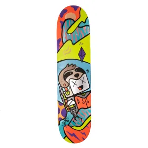 SLOTH x ROBOTOS Custom Skateboard Colab