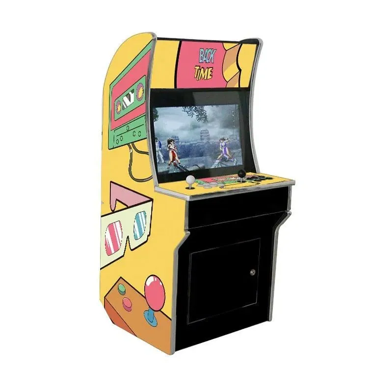 SMALLZY 2P 21inch 23.5inch Mini Retro Gaming Upright Arcade Machine