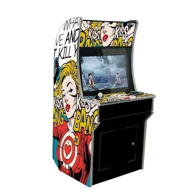 SMALLZY 2P 21inch 23.5inch Mini Retro Gaming Upright Arcade Machine