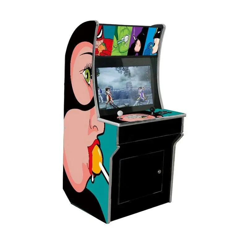 SMALLZY 2P 21inch 23.5inch Mini Retro Gaming Upright Arcade Machine