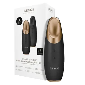SmartAppGuided™ Warm & Cool Eye Energizer | 6 in 1 | Heated Eye Massager | Combat Dark Circles & Under-Eye Bags | Refresh Droopy Eyelids | Anti-Stress & Relaxation | Sonic Massaging