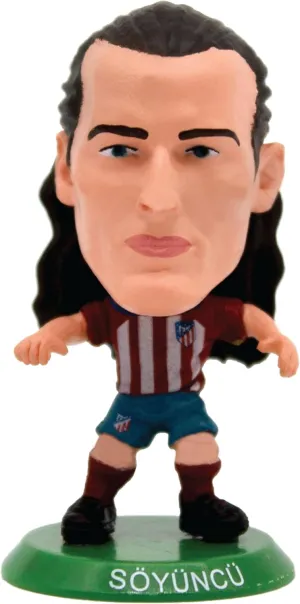 SoccerStarz SOC1652 Atletico Madrid Caglar Soyuncu Mini Football Figurine, Medium