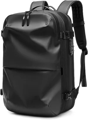 Spacevacpro Backpack, 60l Spacevac Pro Backpack with Vacuum, Multifunctional Waterproof Expandable Anti-Theft Pack (Black-2.0, Without Air Pump)