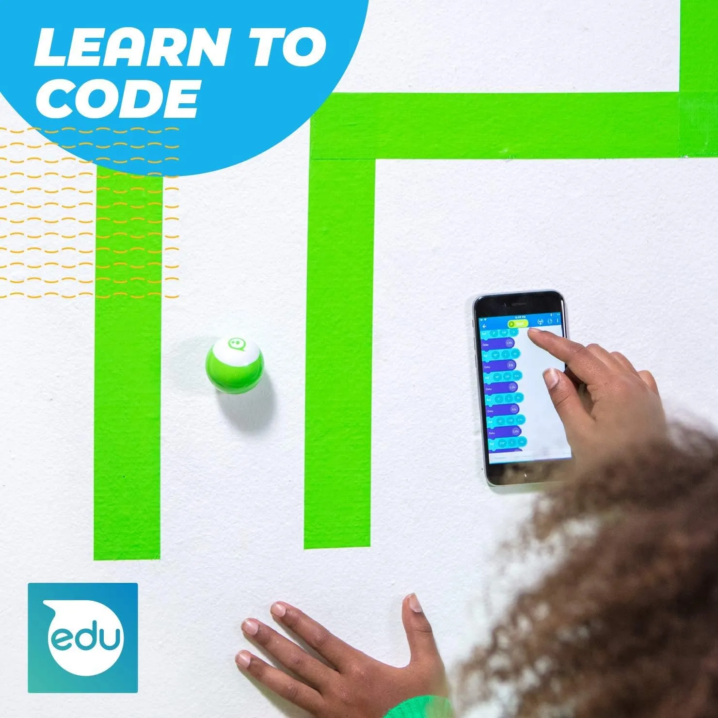Sphero Mini (Red) - Coding Robot Ball - Educational Coding and Gaming for Kids and Teens - Bluetooth Connectivity - Interactive and Fun Learning Experience for Ages 8 