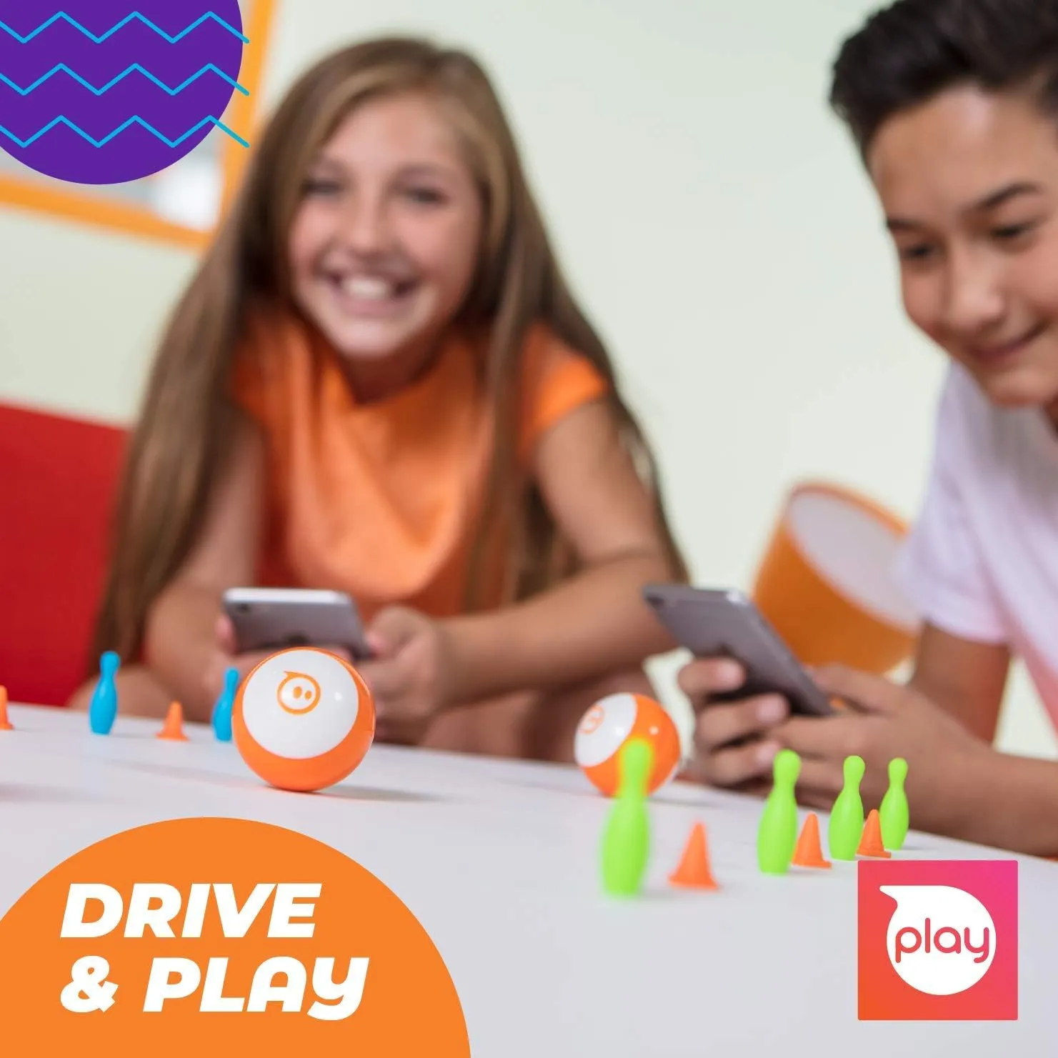 Sphero Mini (Red) - Coding Robot Ball - Educational Coding and Gaming for Kids and Teens - Bluetooth Connectivity - Interactive and Fun Learning Experience for Ages 8 