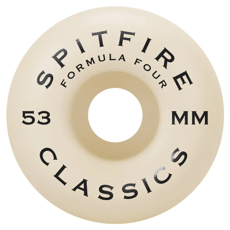 Spitfire Formula Four 97D Classic Orange Swirl 53mm