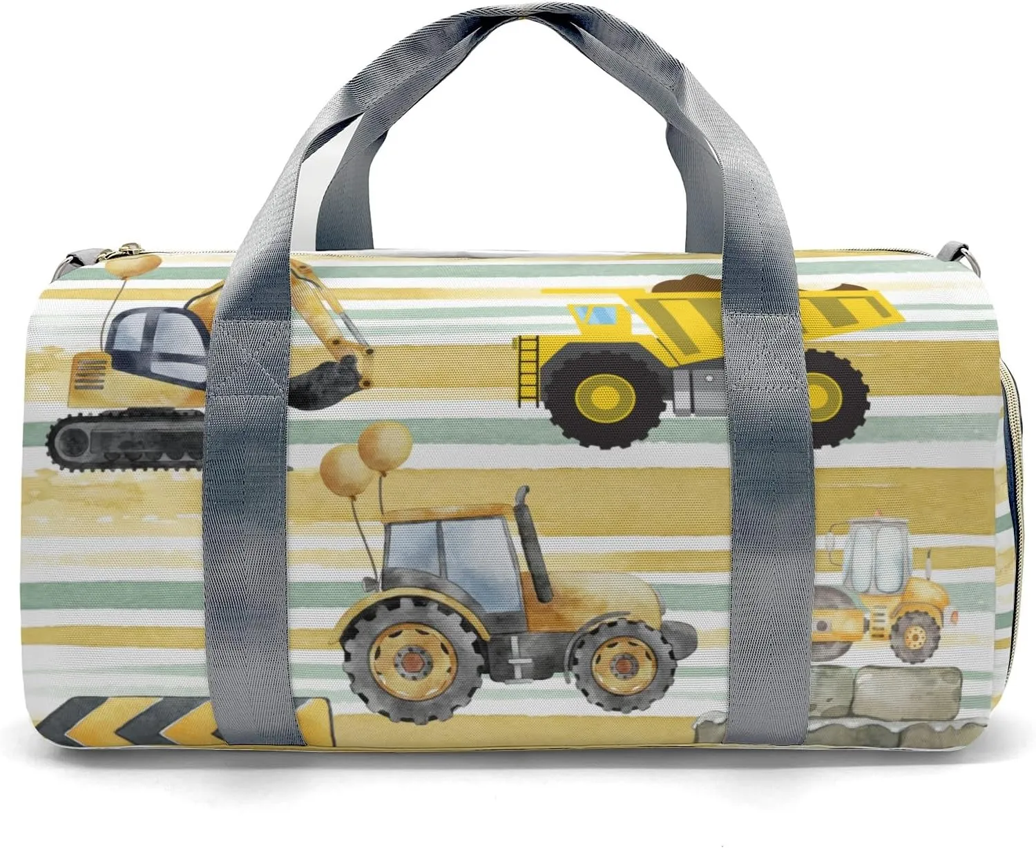 Sport Player Duffle Bag for Travel,Personalized Little Trucks Jump Carry on Bag Travel Bags Overnight Weekend Gym Bag Carry On Luggage Bags