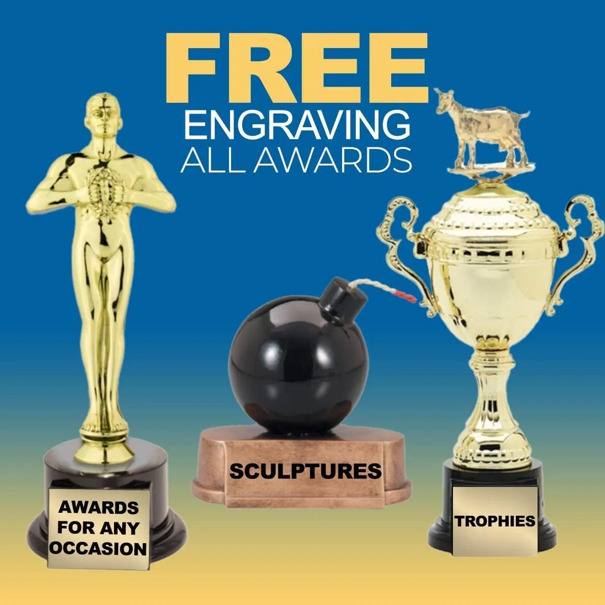 Sports Star Trophy 6.25 Inches - Engraving Included